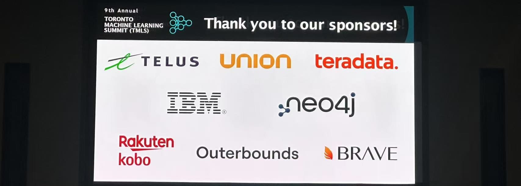 Toronto Machine Learning Summit